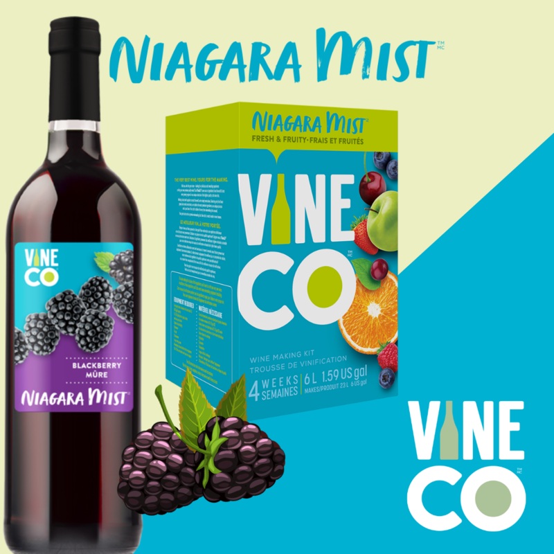 VineCo Niagara Mist – Blackberry