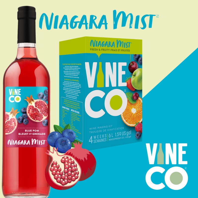 VineCo Niagara Mist – Blue Pom