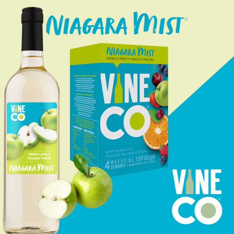 VineCo Niagara Mist – Green Apple