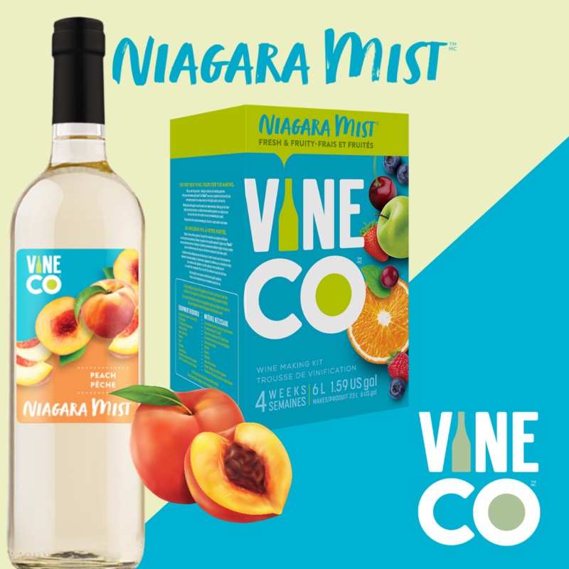 VineCo Niagara Mist – Peach