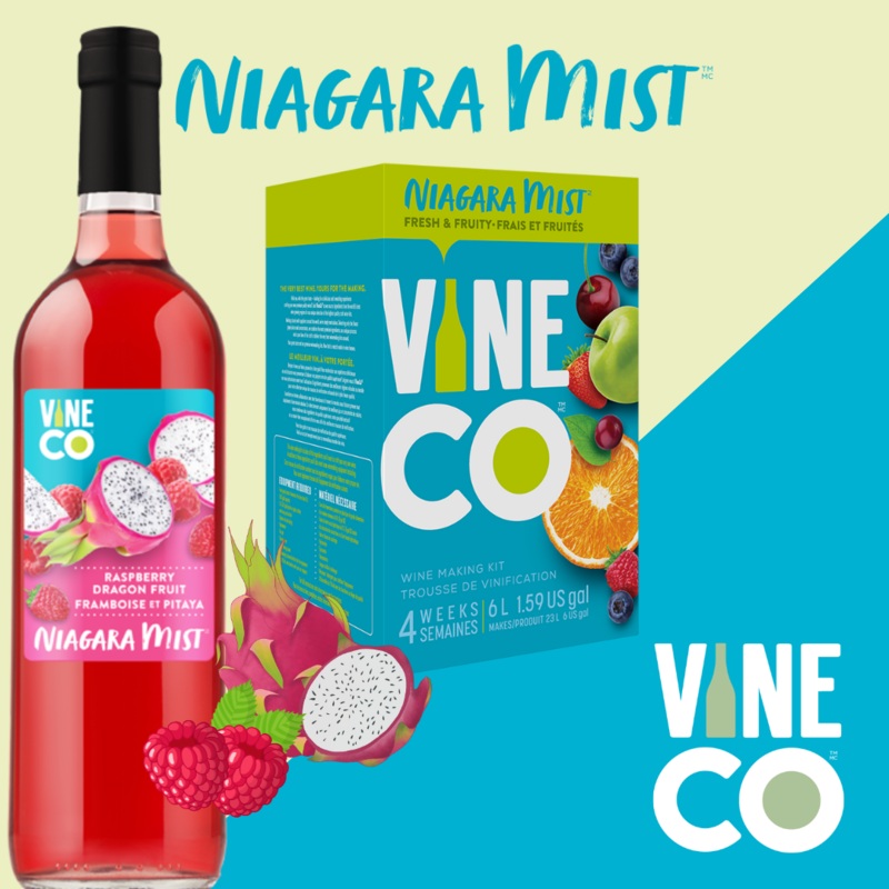 VineCo Niagara Mist – Raspberry Dragon Fruit