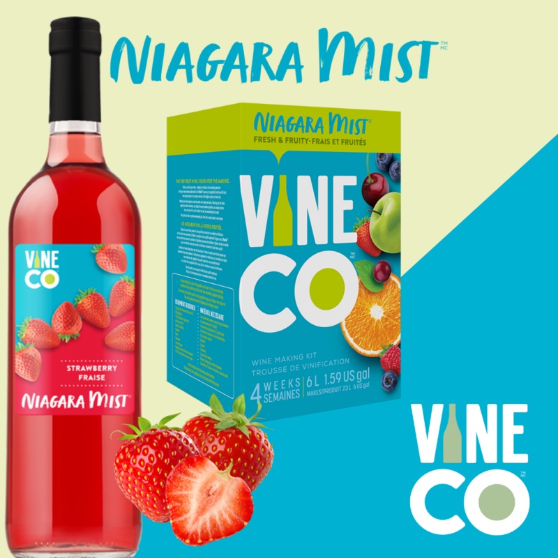 VineCo Niagara Mist – Strawberry