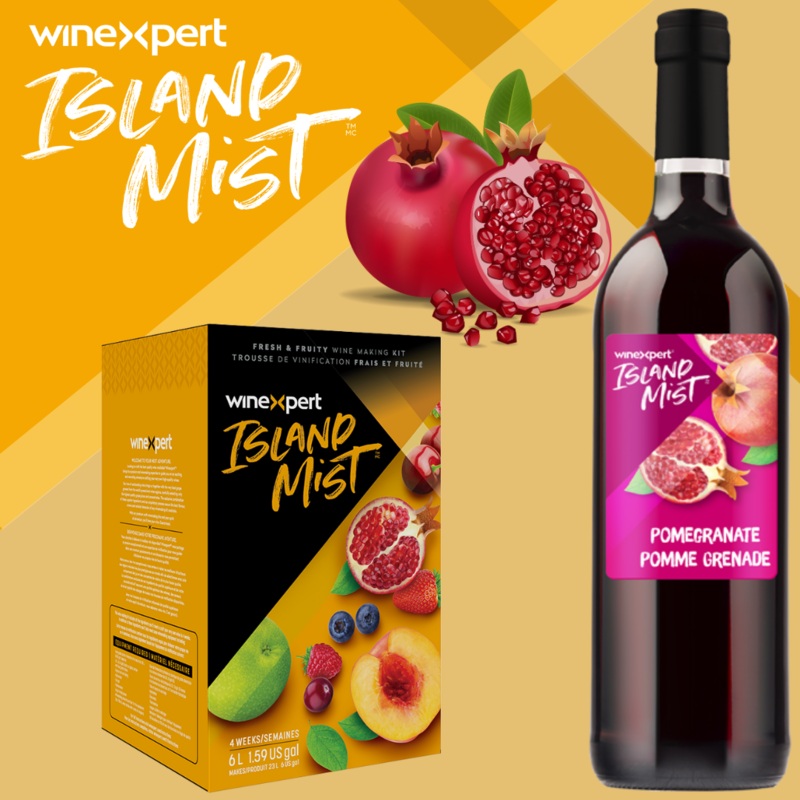 Winexpert Island Mist – Pomegranate