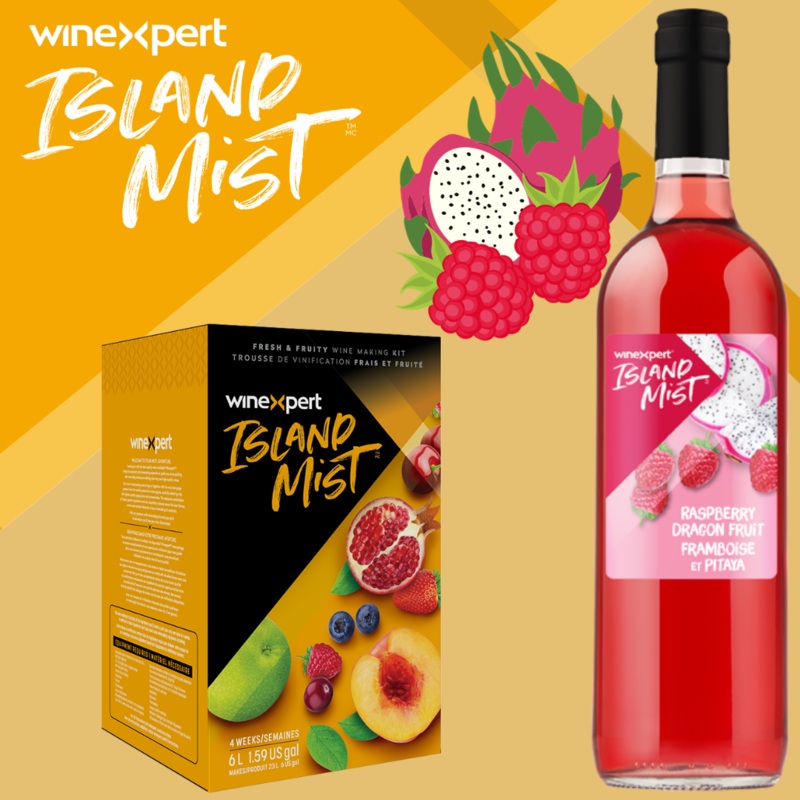 Winexpert Island Mist – Raspberry Dragon Fruit