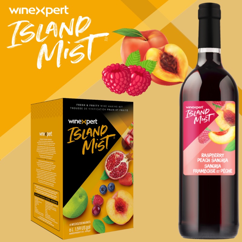 Winexpert Island Mist – Raspberry Peach Sangria