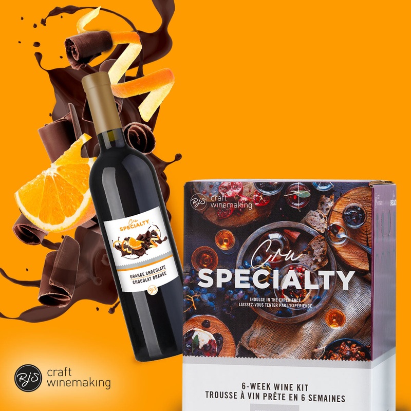 RJS Cru Specialty –  Orange Chocolate Dessert Wine (DISCONTINUED)