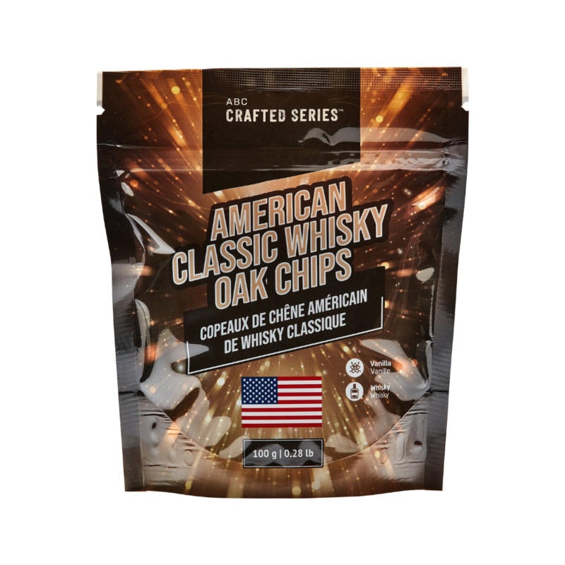 American Classic Whisky Oak Chips – 100g