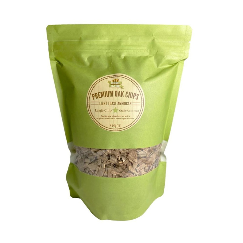 American Oak Chips – Light Toast 454g (1lb)