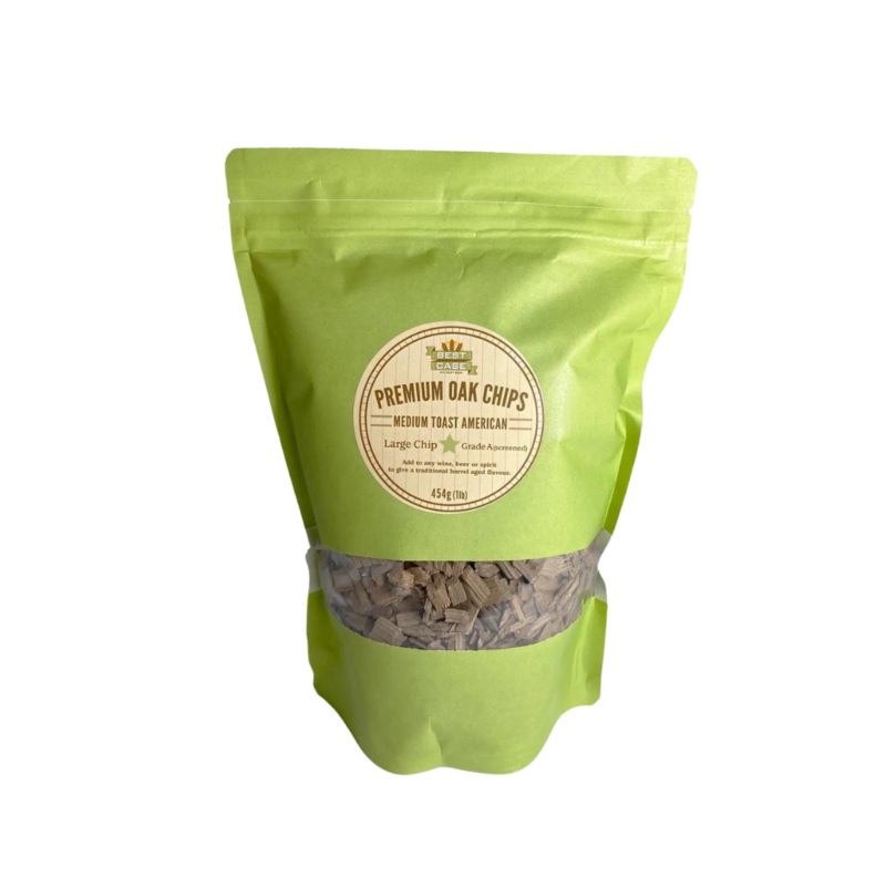 American Oak Chips – Medium Toast 454g (1lb)