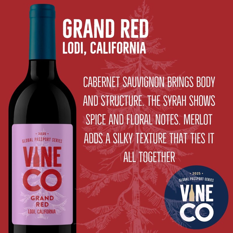 VineCo Passport Series – Grand Red, Lodi, California