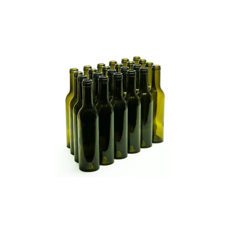 Wine Bottles – 375ml – Green Bordeaux (Case of 24)