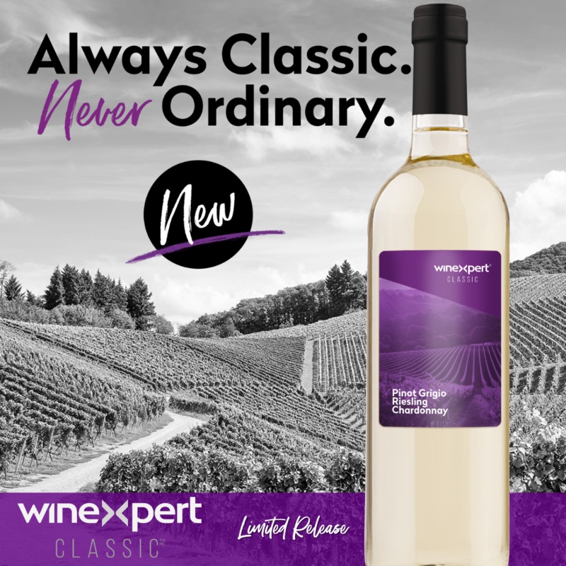 Winexpert Classic – Pinot Grigio Riesling Chardonnay – Limited Release