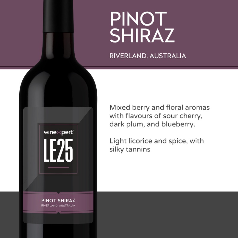 Winexpert LE Series – 2025 – Pinot Noir Shiraz – Riverland, Australia (December 2025)