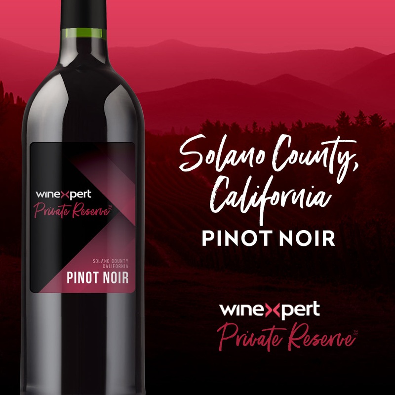 Winexpert Private Reserve – Pinot Noir, Solano County, California
