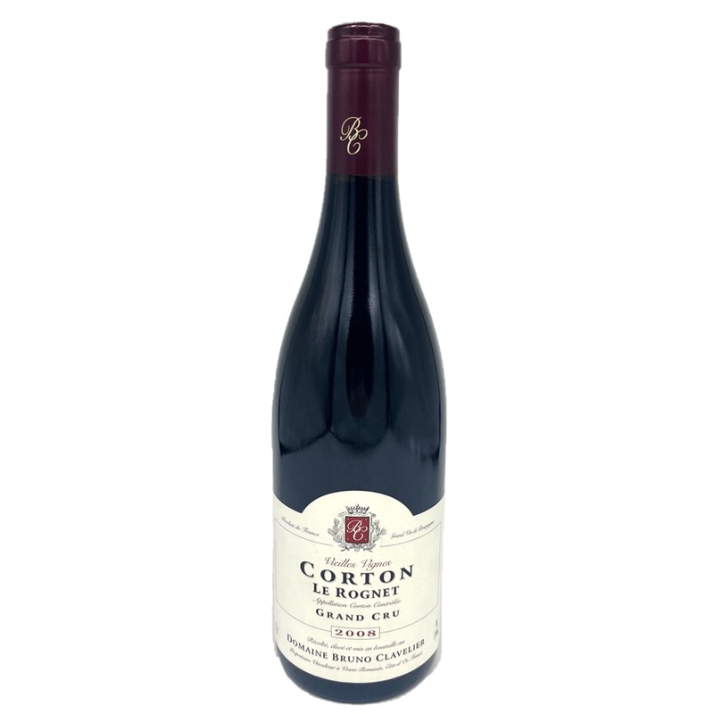 2008 Corton le Rognet Grand Cru, Bruno Clavelier
