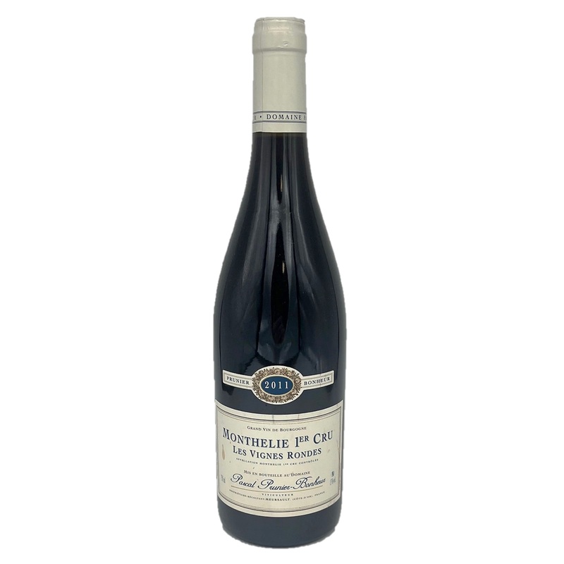2011 Monthelie 1er Cru Les Vignes Rondes, Prunier-Bonheur