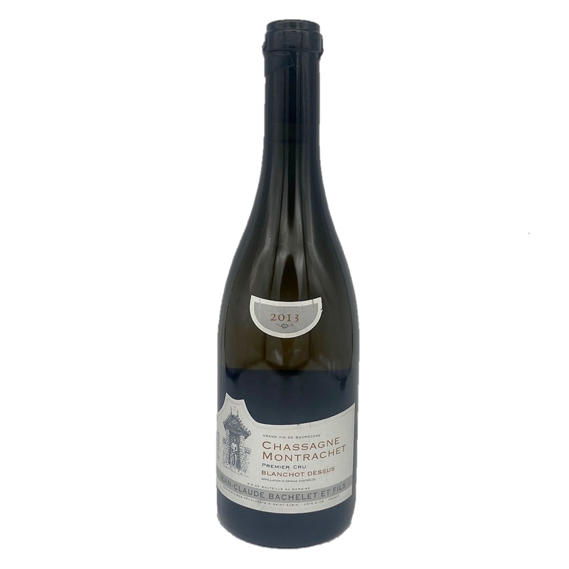 2013 Chassagne Montrachet 1er Cru Blanchots Dessus, Jean-Claude Bachelet (Wax Removed)