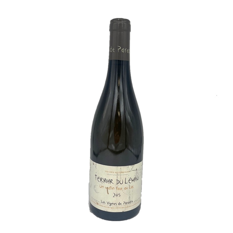 2015 Terroir du Leman Un Matin Face au Lac, Vignes de Paradis