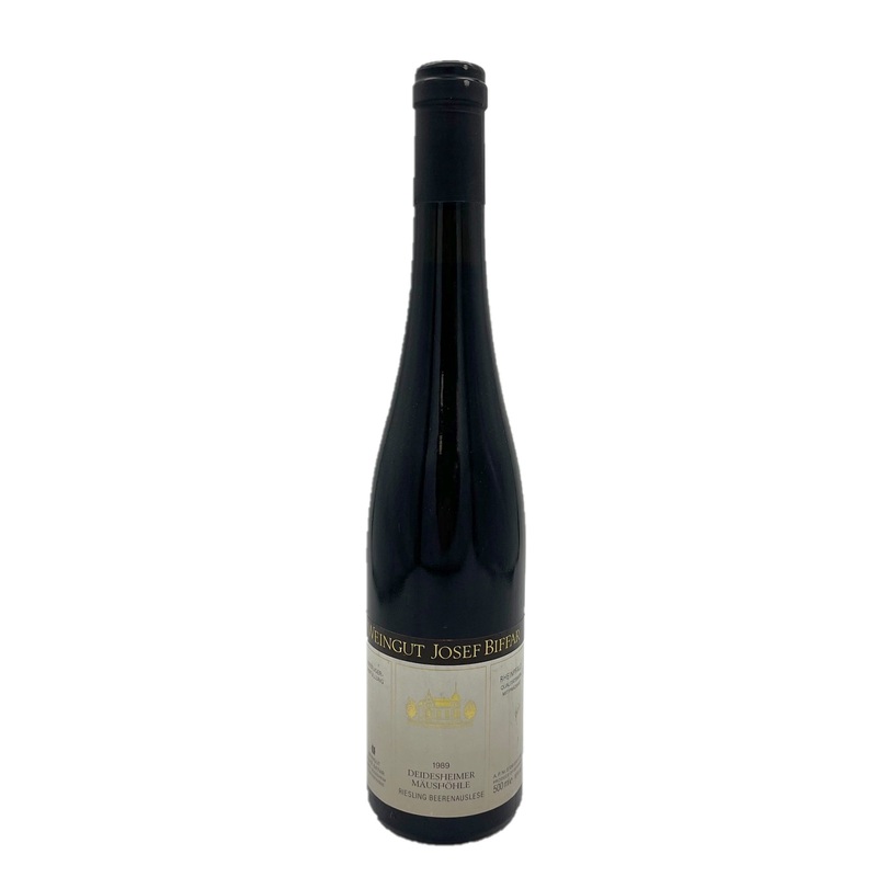1989 Riesling Diedesheimer Maushohle Beerenauslese, Josef Biffar (50cl)