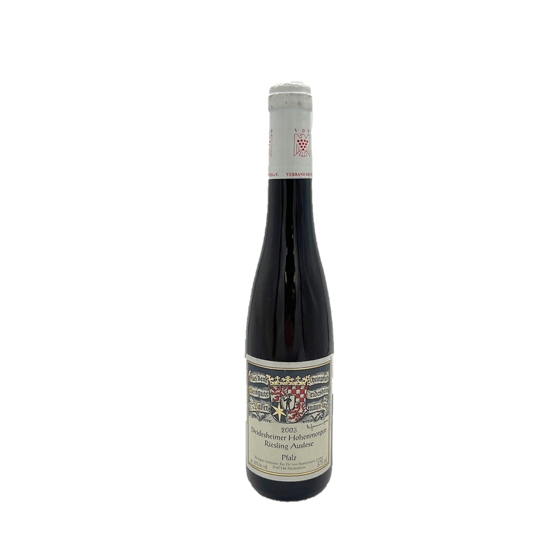 2003 Riesling Deidesheimer Hohenmorgen Auslese, Dr Basserman-Jordan (Half bottle)