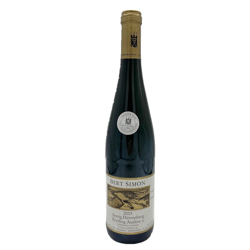 2003 Riesling Serrig Herrenberg Auslese, Bert Simon