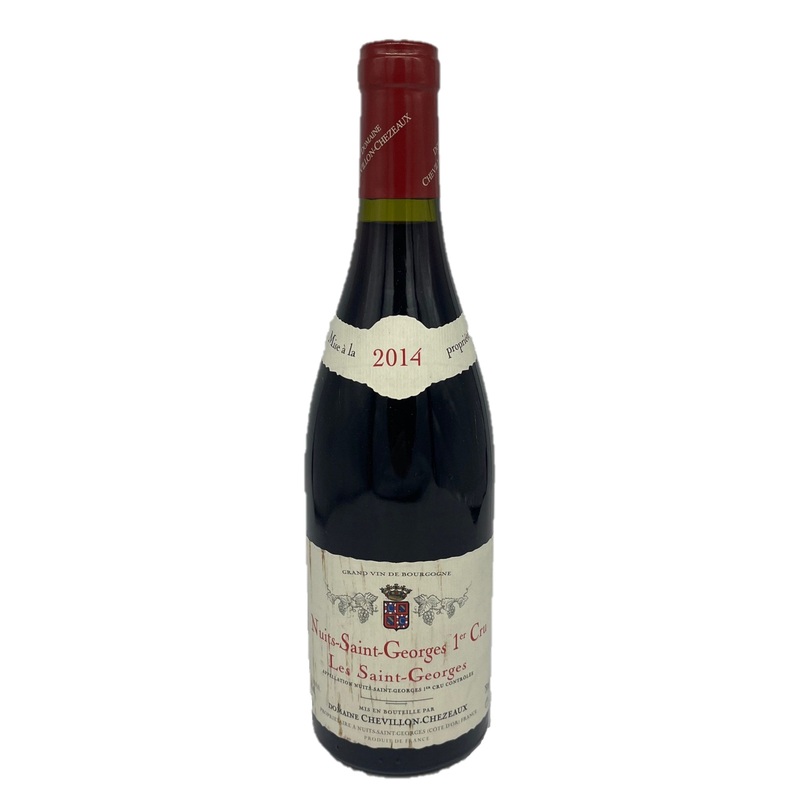 2014 Nuits St Georges 1er Cru Les Saint Georges, Domaine Chevillon-Chezeaux (Stained Label)