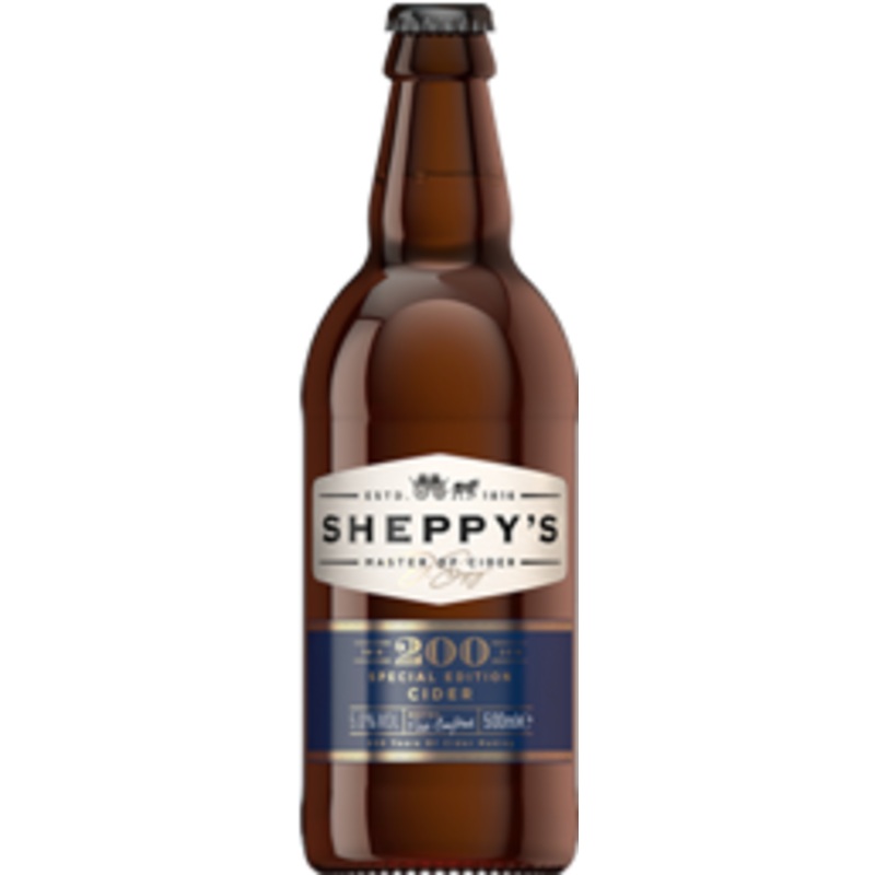 SHEPPYS 200 YEAR CELEBRATION 50CL 4.8%