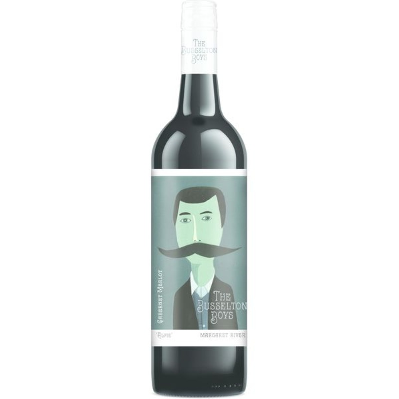 THE BUSSELTON BOYS ALFIE CABERNET MERLOT 75CL