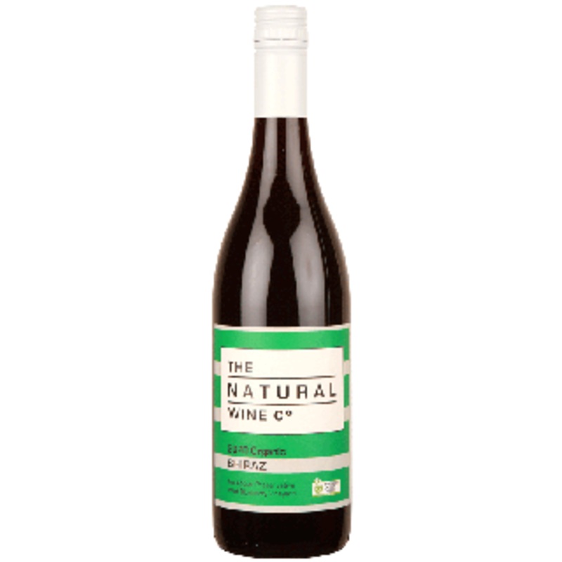 NATURAL WINE CO NO PRESERVATIVE ADDED SHIRAZ 75CL 14%