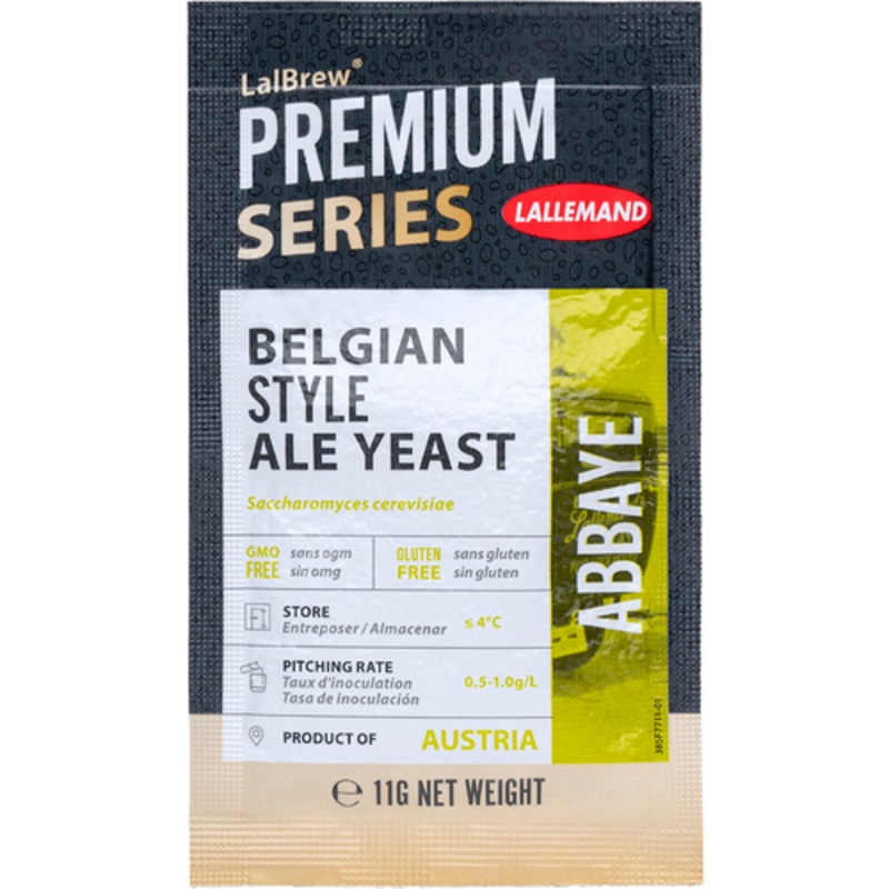Lallemand LalBrew Abbaye Belgian Style Dry Yeast