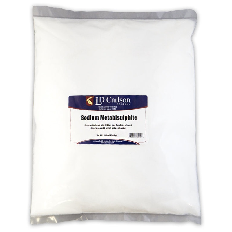 Sodium Metabisulphite: 10 lbs.