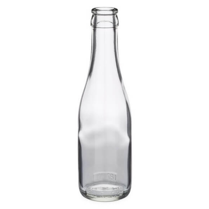 187 ml Clear Champagne Split|Individual Bottle|Case of 24