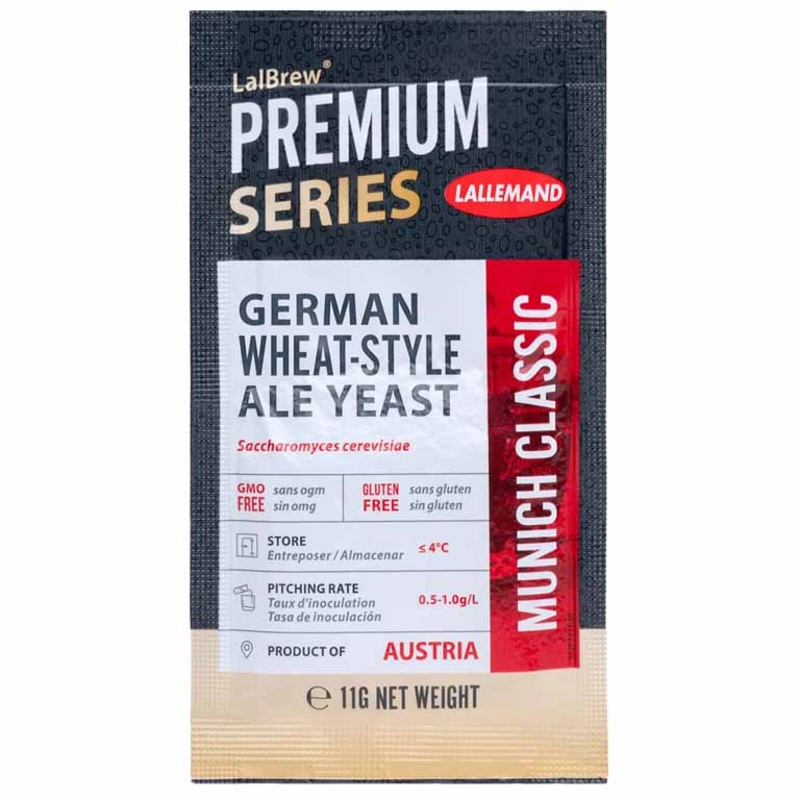 Lallemand LalBrew Munich Classic German Wheat Style Ale Dry Yeast