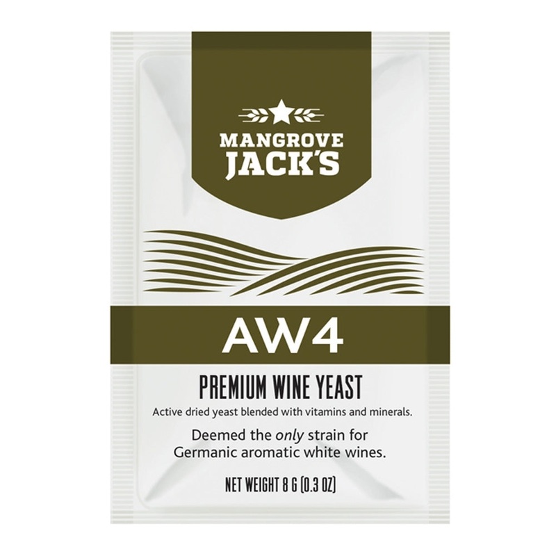 Mangrove Jack’s AW4 Dry Wine Yeast (8g)*