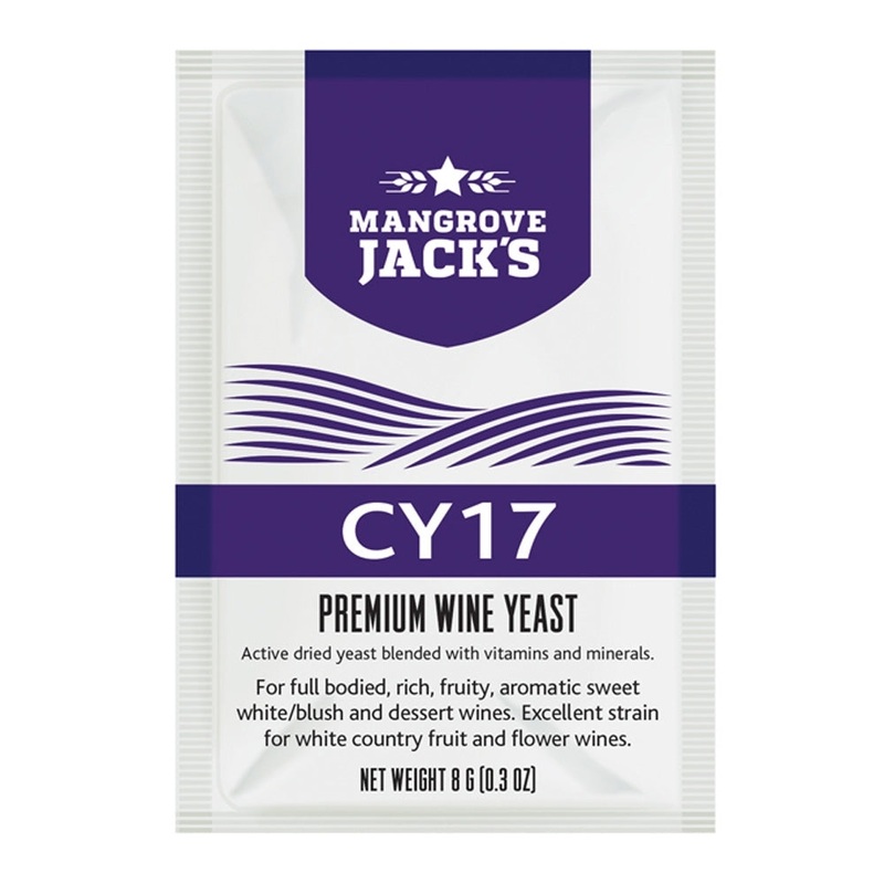 Mangrove Jack’s CY17 Dry Wine Yeast (8g)