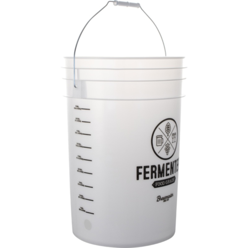 6.5 Gallon Plastic Bucket With Hole: Bottling Bucket