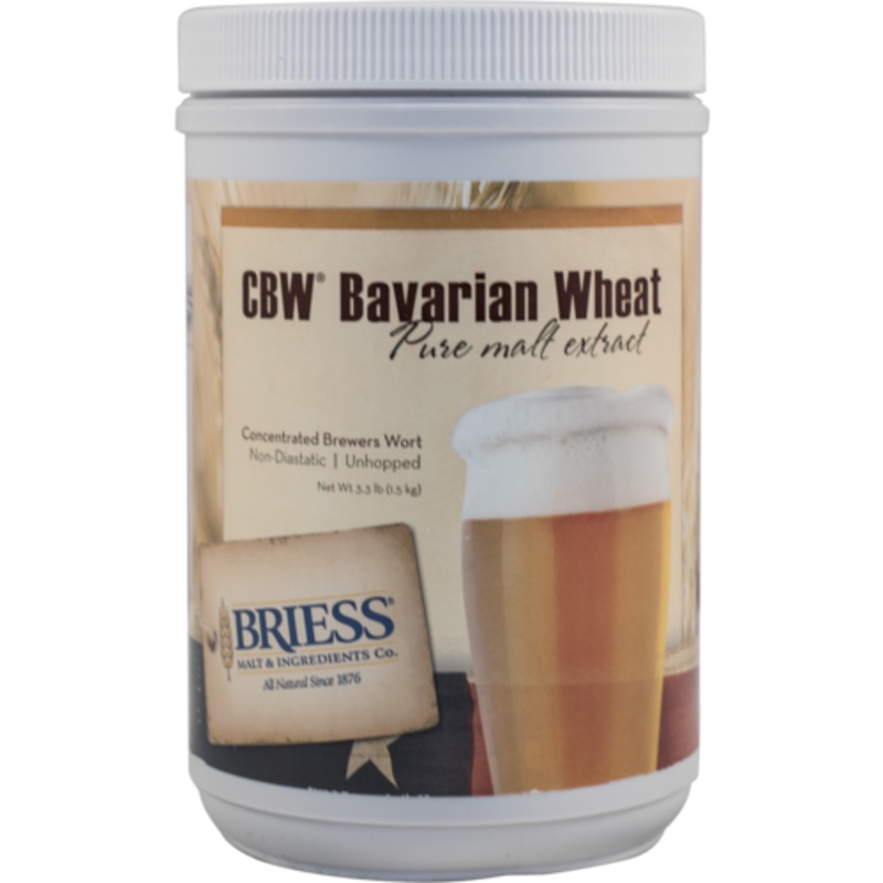 Briess CBW Bavarian Wheat Liquid Malt Extract: 3.3 lbs. (LME)