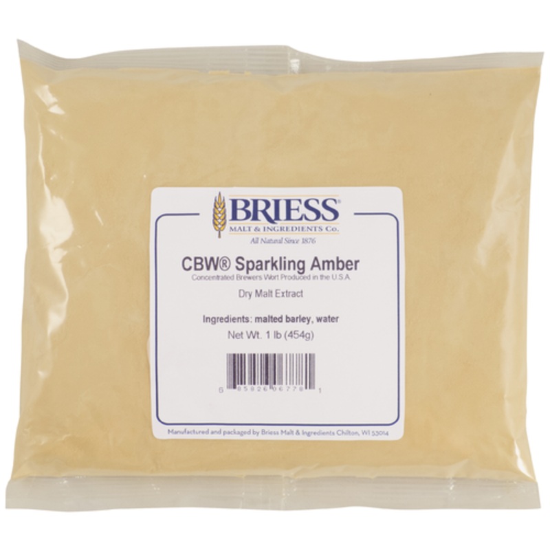 Briess Sparkling Amber DME – 1 lb.