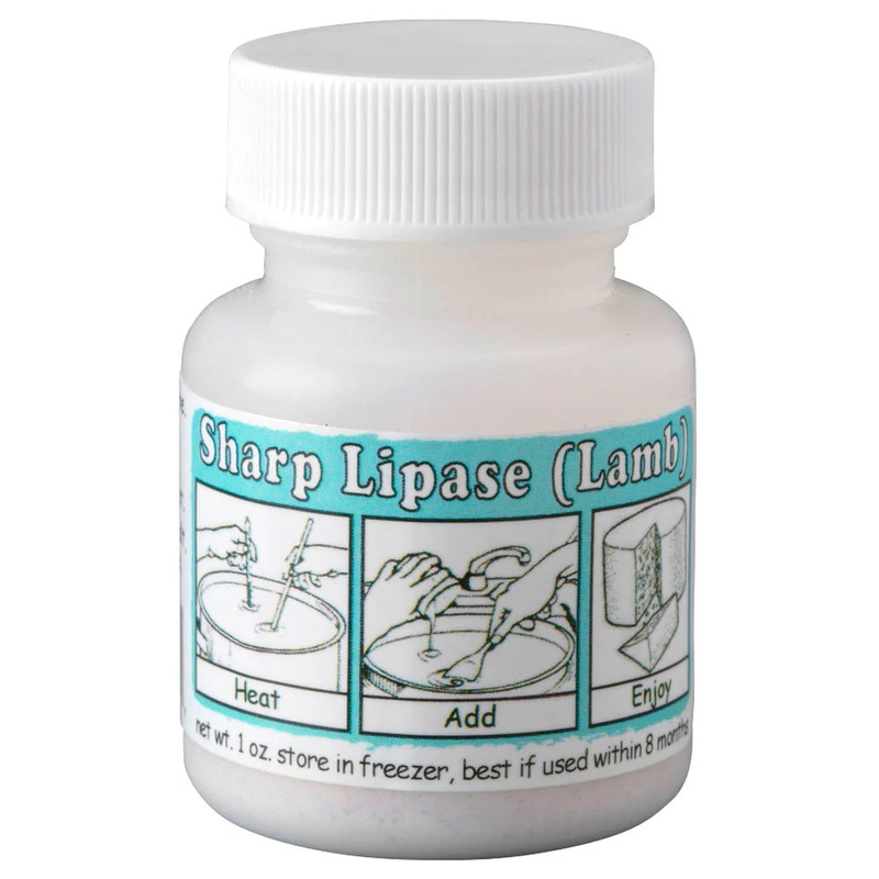 New England Cheese Making: Lipase Powder (Sharp) Lamb