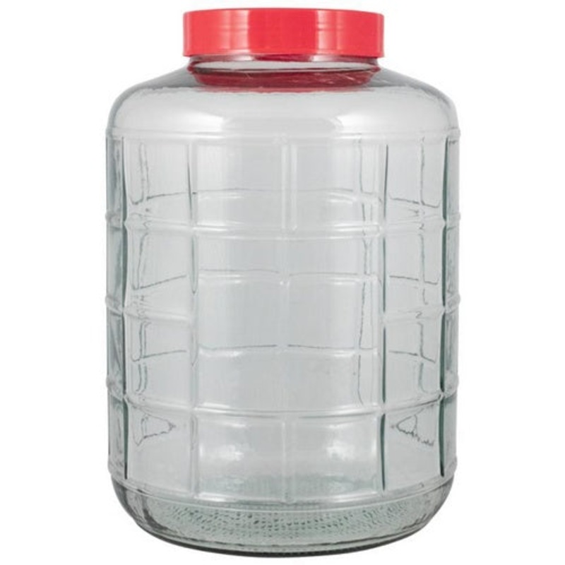 Wide Mouth Glass Carboy: 2.3 Gallon (9 L)