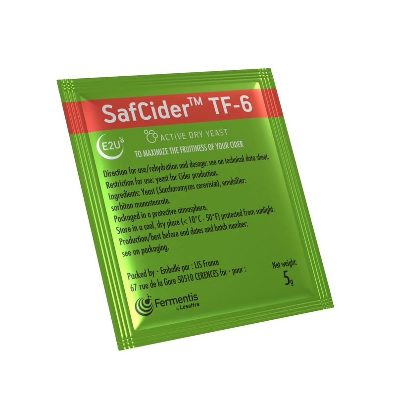 Fermentis SafCider TF-6 Dry Cider Yeast