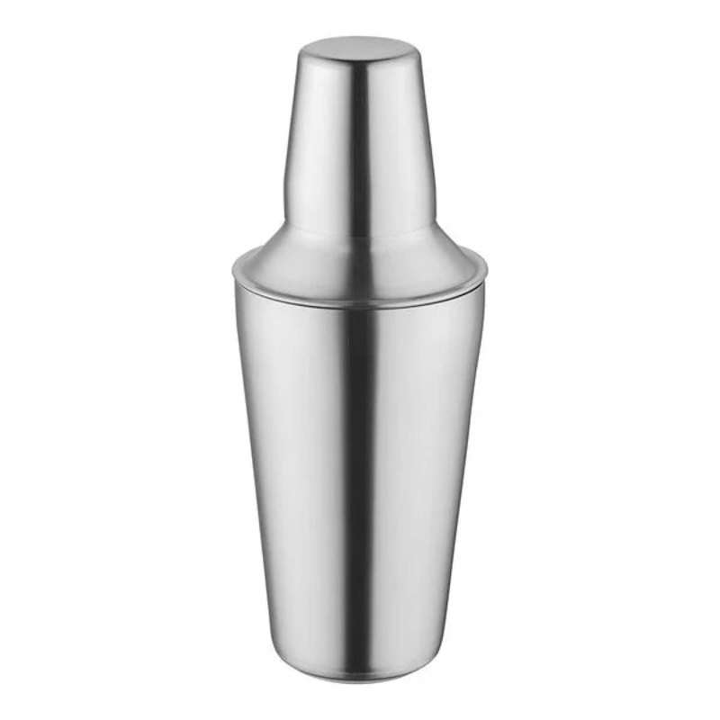 Acopa: 16 oz. Stainless Steel 3-Piece Cobbler Cocktail Shaker