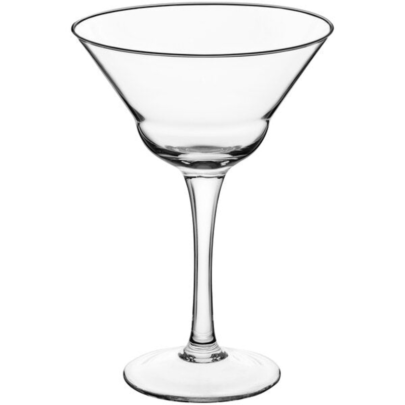 Acopa: 9 oz. Deco Martini Glass