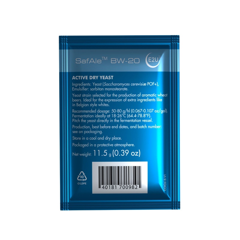 Fermentis SafAle BW-20 Wheat Beer Dry Yeast
