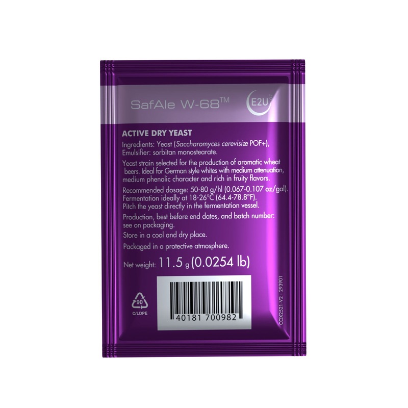 Fermentis SafAle W-68 Wheat Beer Dry Yeast