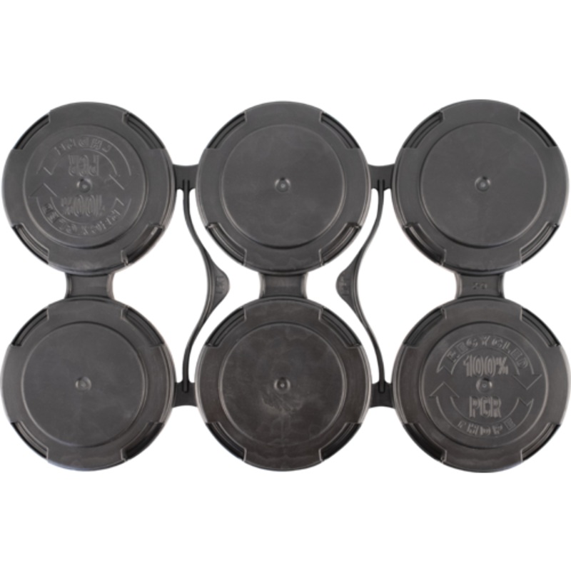 Black Can Carrier: 6 Pack