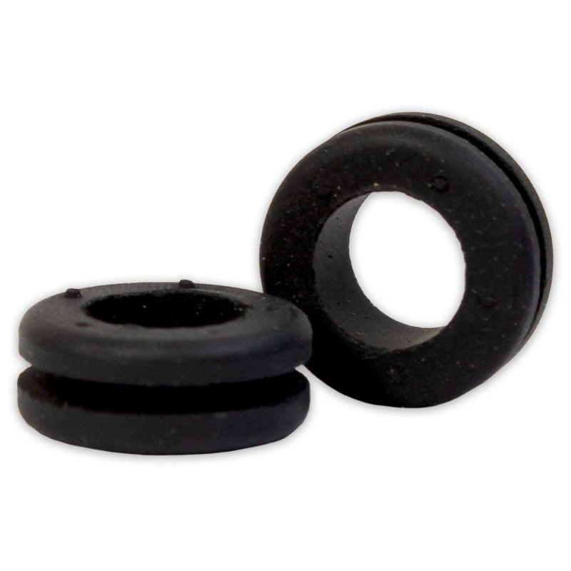 Black Rubber Grommet for Bucket Lid