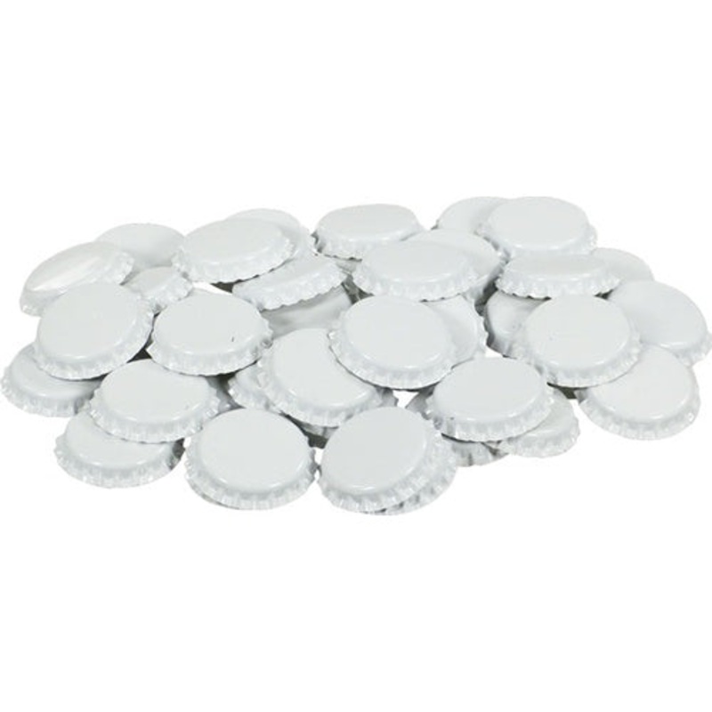 Bottle Caps: White