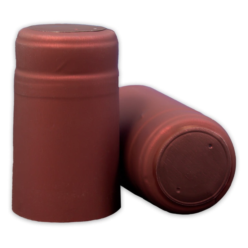 Bottle Shrink Capsules: Burgundy (30 Count)