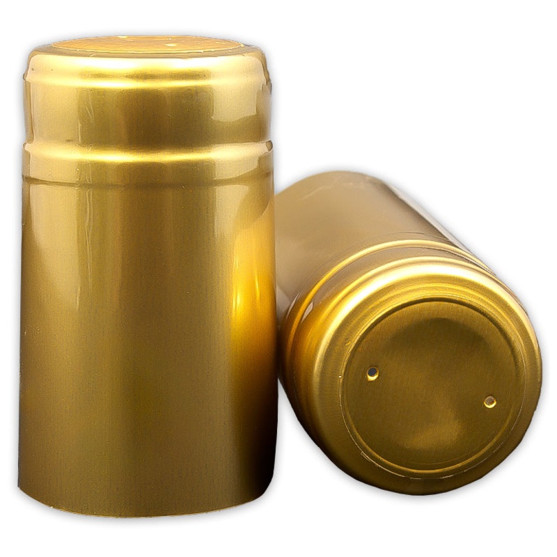 Bottle Shrink Capsules: Gold (30 Count)